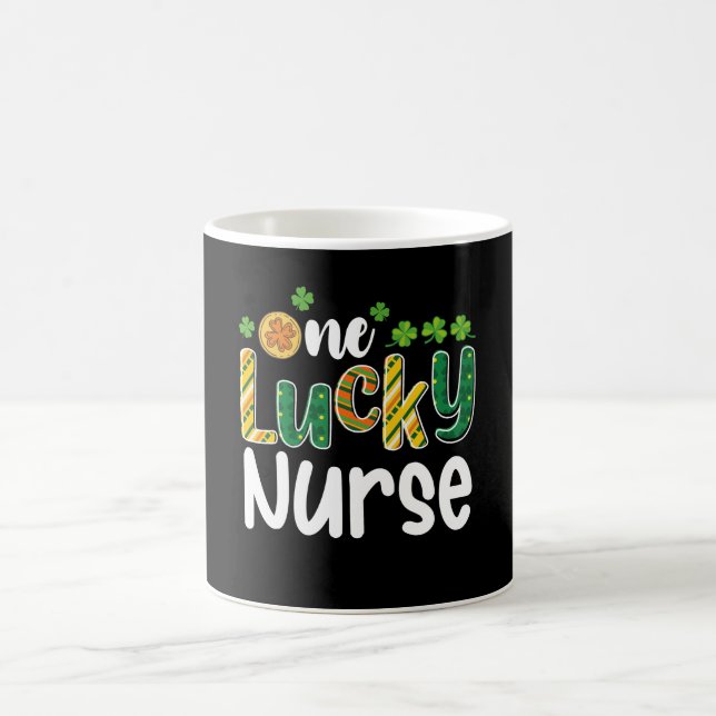 One Lucky Nurse St Patrick's Day Coffee Mug (Center)