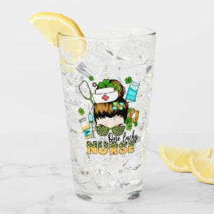 One Lucky Nurse St. Patrick's Glass
