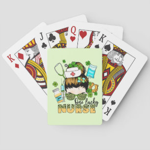 One Lucky Nurse St. Patrick's Playing Cards