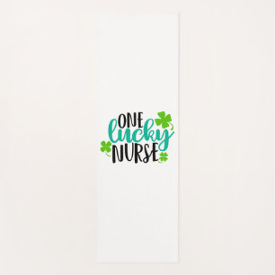 One Lucky Nurse Yoga Mat