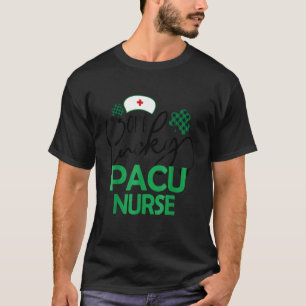 One Lucky Pacu Nurse St Patrick S Day Women Rn Nu T-Shirt