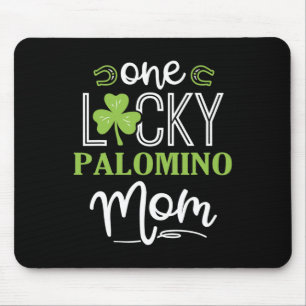 One Lucky Palomino Horse Mum Irish Horseback Ridin Mouse Mat