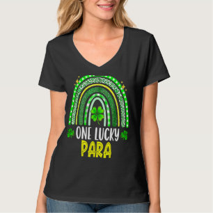 One Lucky Para Funny Family St Patrick's Day T-Shirt