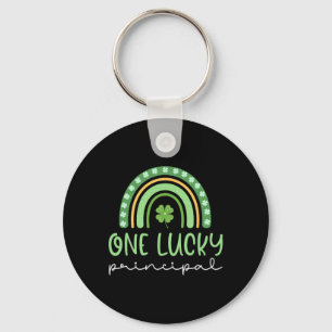 One Lucky Principal Funny St Patrick's Day Key Ring