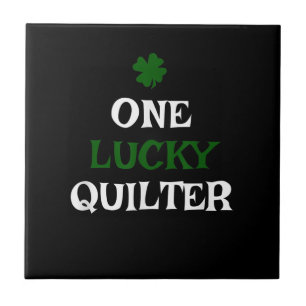 One Lucky Quilter St Patricks Day Irish Quilting Tile