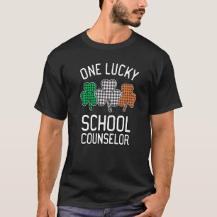 One Lucky School Counsellor St Patrick's Day Irish T-Shirt