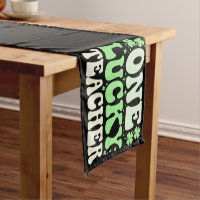 One Lucky Teacher Groovy Retro Teacher St Patricks