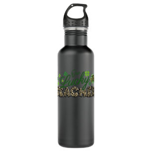 one lucky teacher school 710 ml water bottle