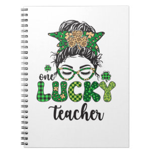One Lucky Teacher - St. Patrick's Day  Notebook