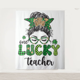 One Lucky Teacher - St. Patrick's Day Tapestry