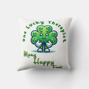 One Lucky Therapist St. Patrick’s Day Fun Design Cushion