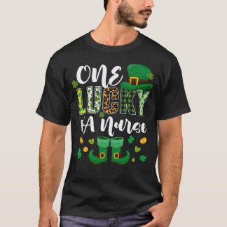 One Lucky VA Nurse St Patricks Day Love T-Shirt