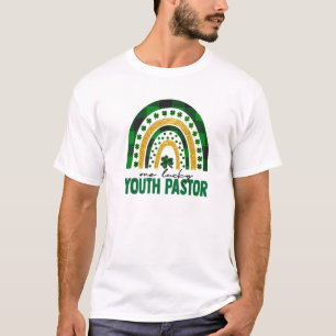 One Lucky Youth Pastor Rainbow St Patricks Day Sha T-Shirt