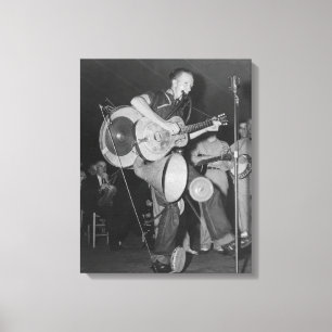 One Man Band, 1938 Canvas Print
