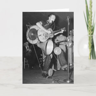 One Man Band, 1938 Card