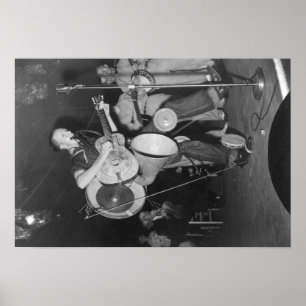 One-man Band at Mountain Music Festival Poster