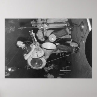 One-man Band at Mountain Music Festival Poster