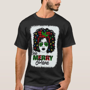 One Merry Para Afro African American Christmas T-Shirt