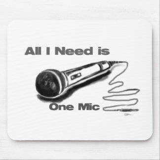 one mic mouse mat