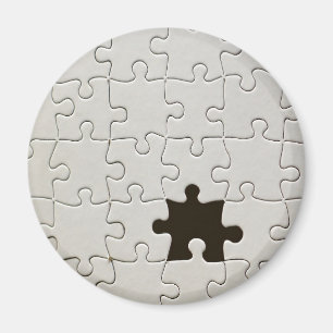 One Missing Puzzle Piece Magnet