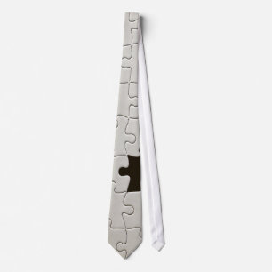 One Missing Puzzle Piece Tie