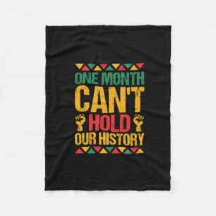 one_month_can_t_hold_our_history_01 fleece blanket