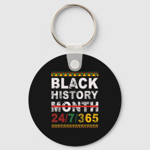 One Month Can't Hold Our History Black History Mon Key Ring