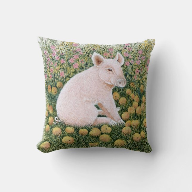 One More Apple Cushion (Front)