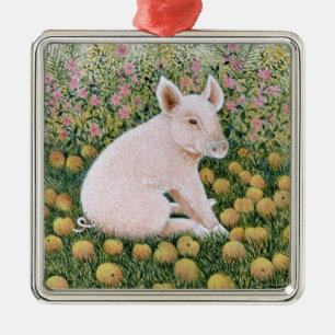 One More Apple Metal Tree Decoration