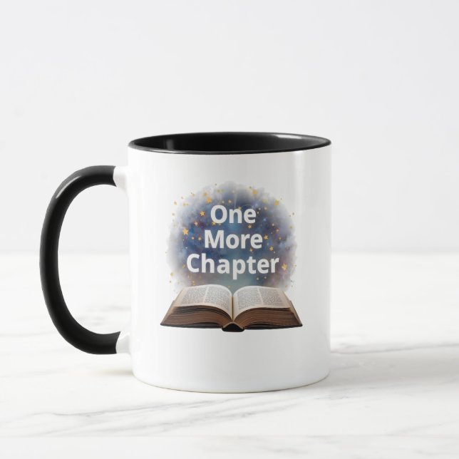 One More Chapter Book Lovers Reading Magic Mug (Left)