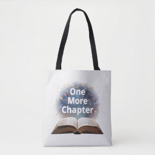 One More Chapter Book Lovers Reading Magic Tote Bag