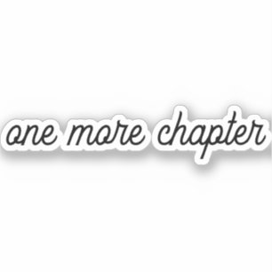 one more chapter, Bookish Decal, Bookish Stickers