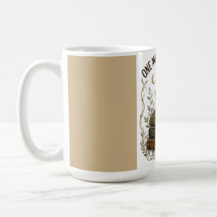 One More Chapter Coffee and Books Vintage Retro Mug