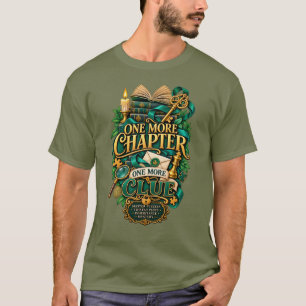 One More Chapter One More Clue Mystery Reader T-Sh T-Shirt