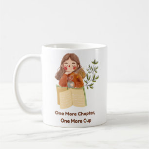 One More Chapter, One More Cup Cosy Book Mug
