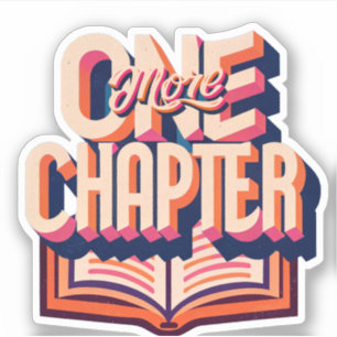 One More Chapter Reading Books reading theme