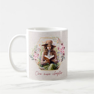 One More Chapter Textured Background Coffee Mug
