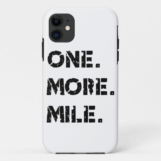 One. More. Mile. Case-Mate iPhone Case (Back)