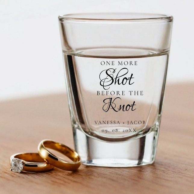 One more shot Before the knot Wedding Favour  Glass (Creator Uploaded)
