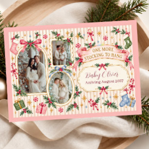 One More Stocking to Hang Photo Holiday Card