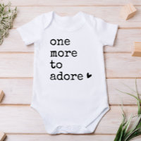 One More To Adore Pregnancy Announcement