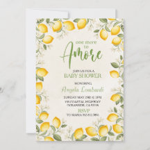 One More to Amore, Italian Baby Shower