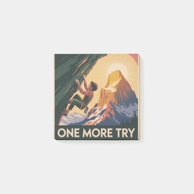 One More Try Post-it Notes (Front)