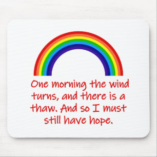 One Morning The Wind Turns Mouse Mat