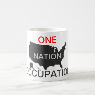 ONE NATION OCCUPATION COFFEE MUG