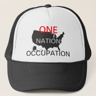 ONE NATION OCCUPATION TRUCKER HAT