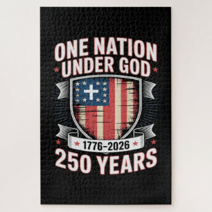 One Nation Under God 1776 2026 Jigsaw Puzzle