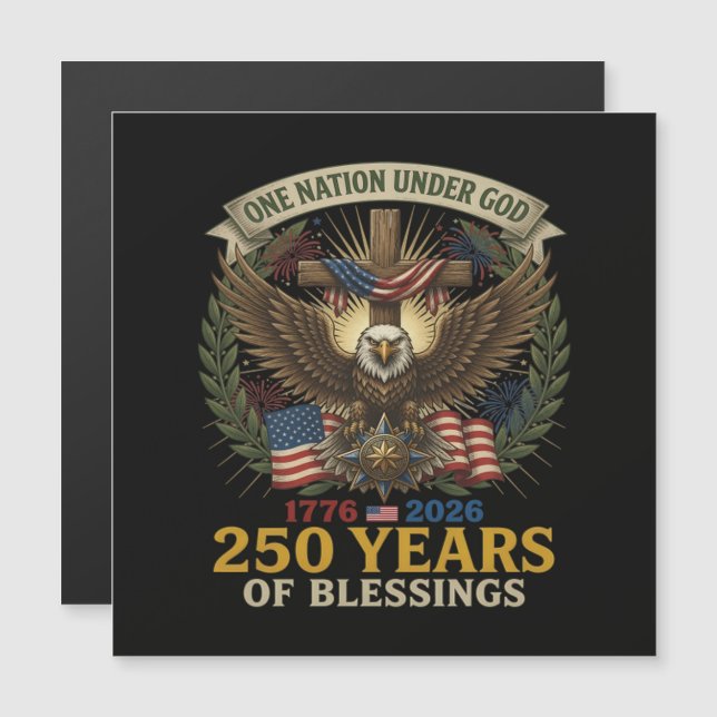 One Nation Under God 250 Years (Front/Back)