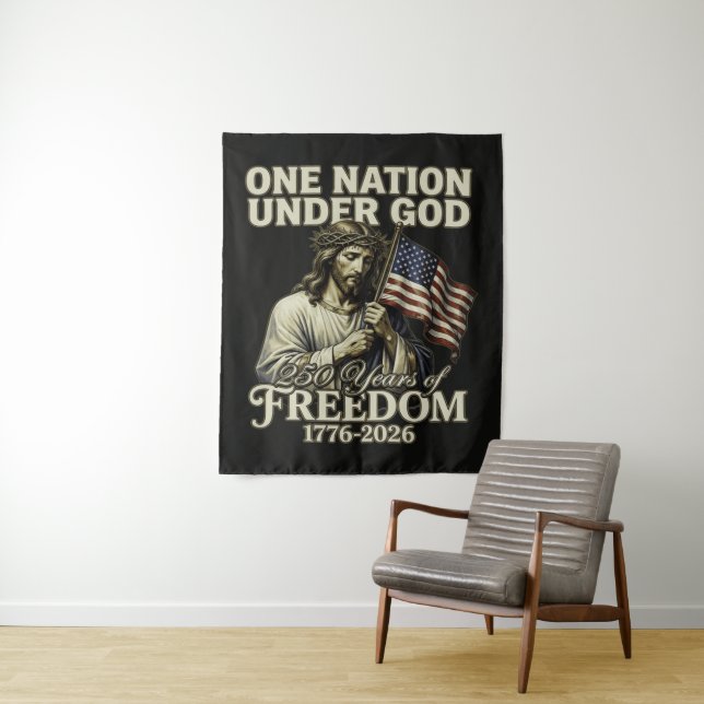 One Nation Under God 250 Years Blessings Tapestry (In Situ)