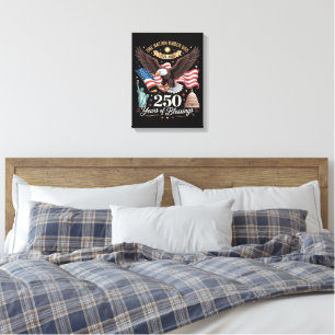 One Nation Under God 250 Years Canvas Print